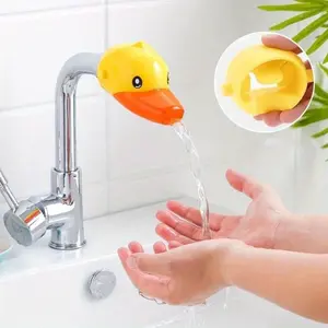 1pc Faucet Extender - Cartoon Design, Splash-Proof Hand Washing Aid Kitchen Sink