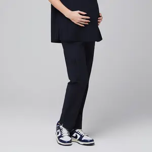 Zenir | Women's Maternity Scrub Pants - Eco Navy