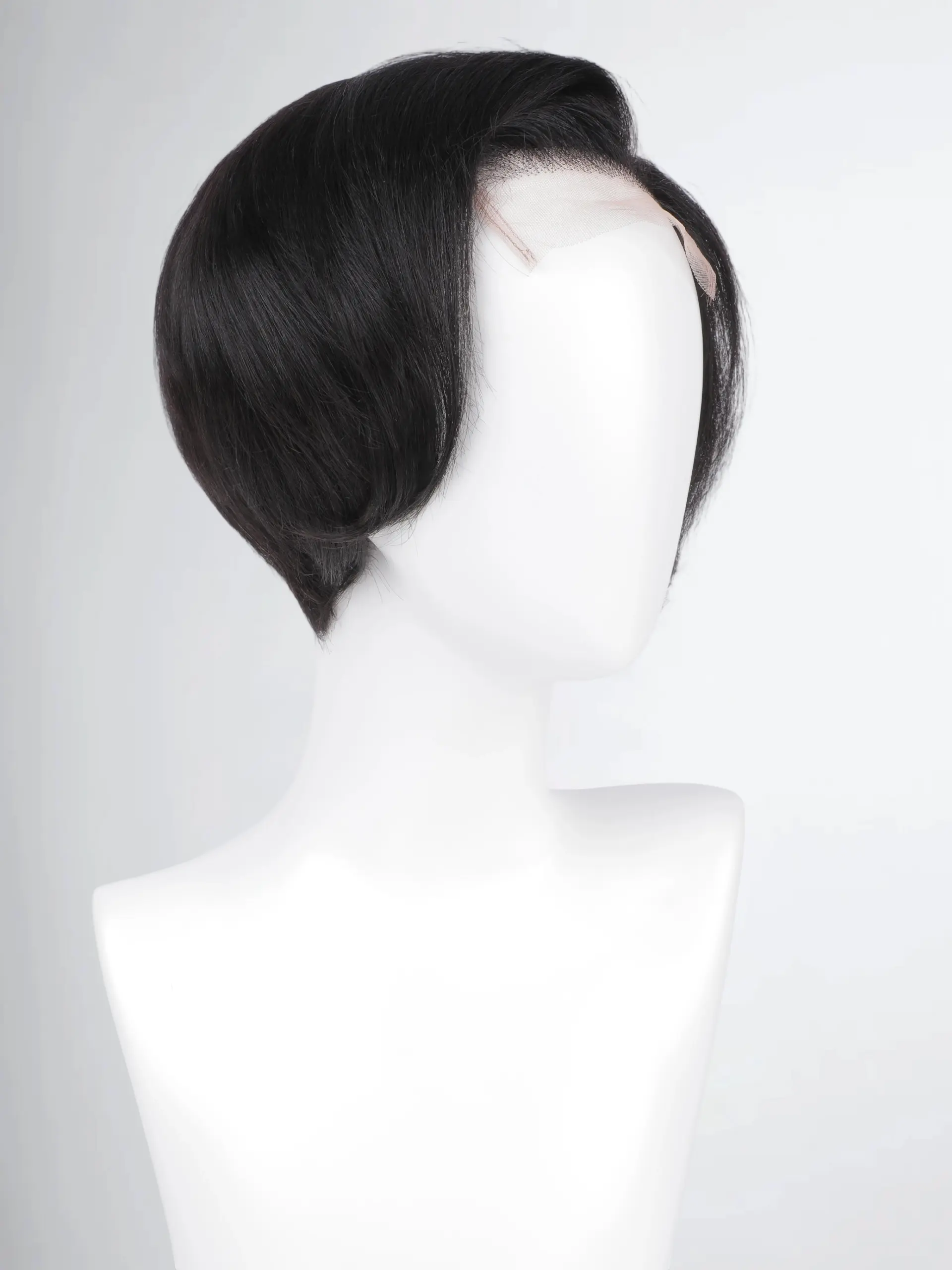 Classic and Professional 4x4 Lace Closure Short Layer Wig