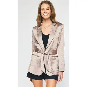 Satin Blazer