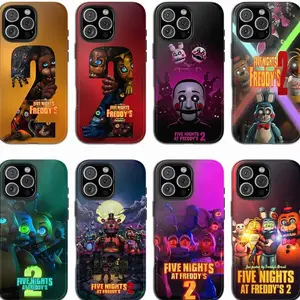 FNAF 2 Phone Case, Five Nights at Freddy’s 2 Poster Art Cover for iPhone 17 16 15 14 13 12 11 Pro Max Plus, Freddy Bonnie Chica Puppet Case, Gift for Gamers