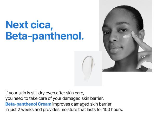 Beta-Panthenol Repair Cream 1.69oz, 50ml - Rebuilding Skin Barrier - Moisturizer with Skin hydrating&Redness Care - Korean Skin Care