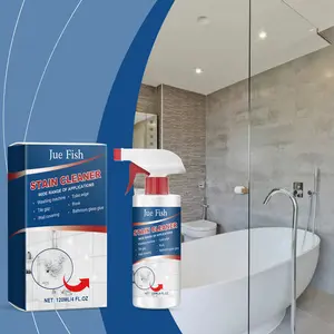Bathroom Stain Cleaner, Multi-Purpose Stain and Limescale Cleaner for Bathtubs and Toilets