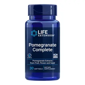 Life Extension Pomegranate Complete 30 Softgels Life Extension Pomegranate Complete 30 Softgels