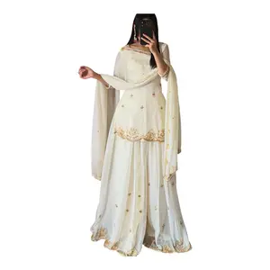 Heavy handwork Sarara Kurta Set Sarara