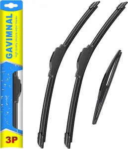 ®   26"+18"+10" Silicone Wiper Blades Replacement For Honda HR-V 2016-2022,All-Season Front Rear Windshield Wiper Blades(Set of 3)