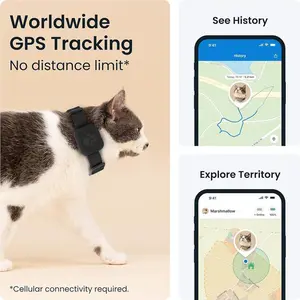 GPS Tracker for Car, GPS Tracker for Cats, Cat Tracker Collar-Cat GPS Tracker-GPS Tracker for Cats-Pet Tracker for Cats| Android and iOS Universal | No Monthly Fee | Waterproof, Anti-Lost, Finder Tag for Vehicles, Pets, Kids, Items