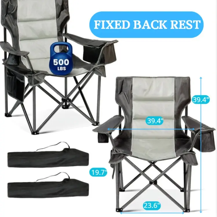 Gray Extra-wide Thin back Set