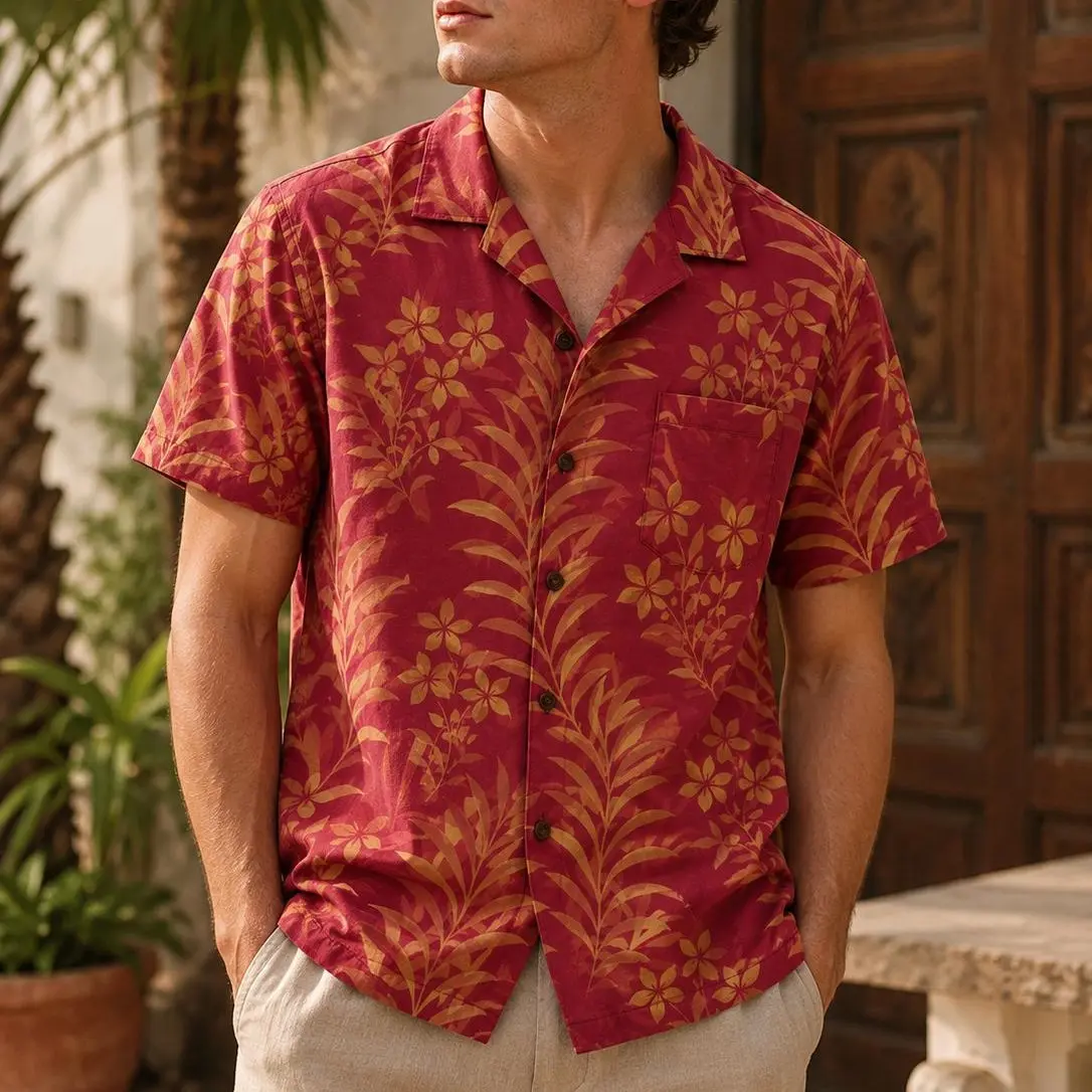 Brian Heder Hawaiian Shirt - GTA 6 Grand Theft Auto VI Breathable Casual Beach Button-Down for Summer Vacation & Parties - Sizes S to 5XL, Multicolor - SummerVibes - TikTokFashion