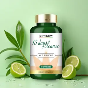 KDW Colon Cleanse Capsules – 15-Day Digestive Support, 30 Capsules
