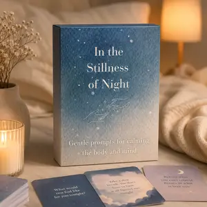 In the Stillness of Night Mindfulness Card Deck for Sleep & Relaxation