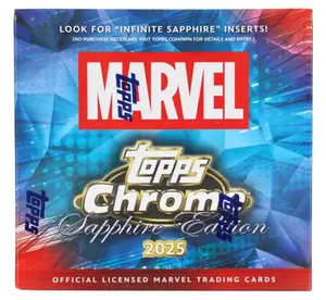 Marvel Chrome Sapphire Hobby Box (Topps 2025) Trading Cards
