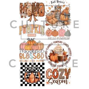 Fall Basics DTF Gang Sheet