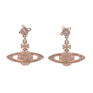 Pre-owned vivienne westwood Brass Small Leather Goods Earrings