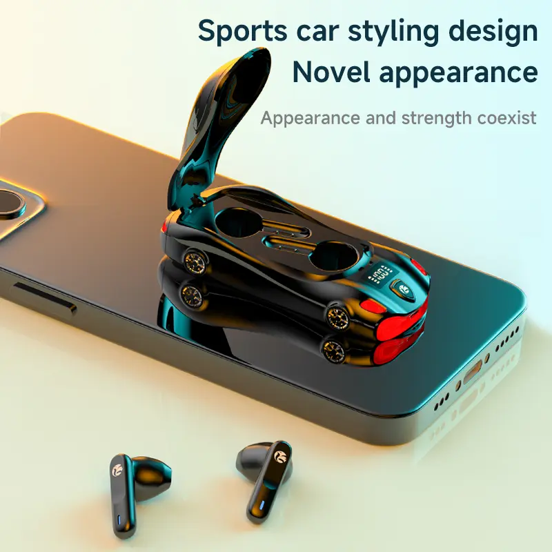 2026 New Digital Wireless Bluetooth Call In-Ear Headphones - Portable Earbuds with Smart Touch Controls, 80% Noise Cancellation, Automatic Charging, Instant High-Quality Stereo Audio for Office, Sports - Father's Day Gift