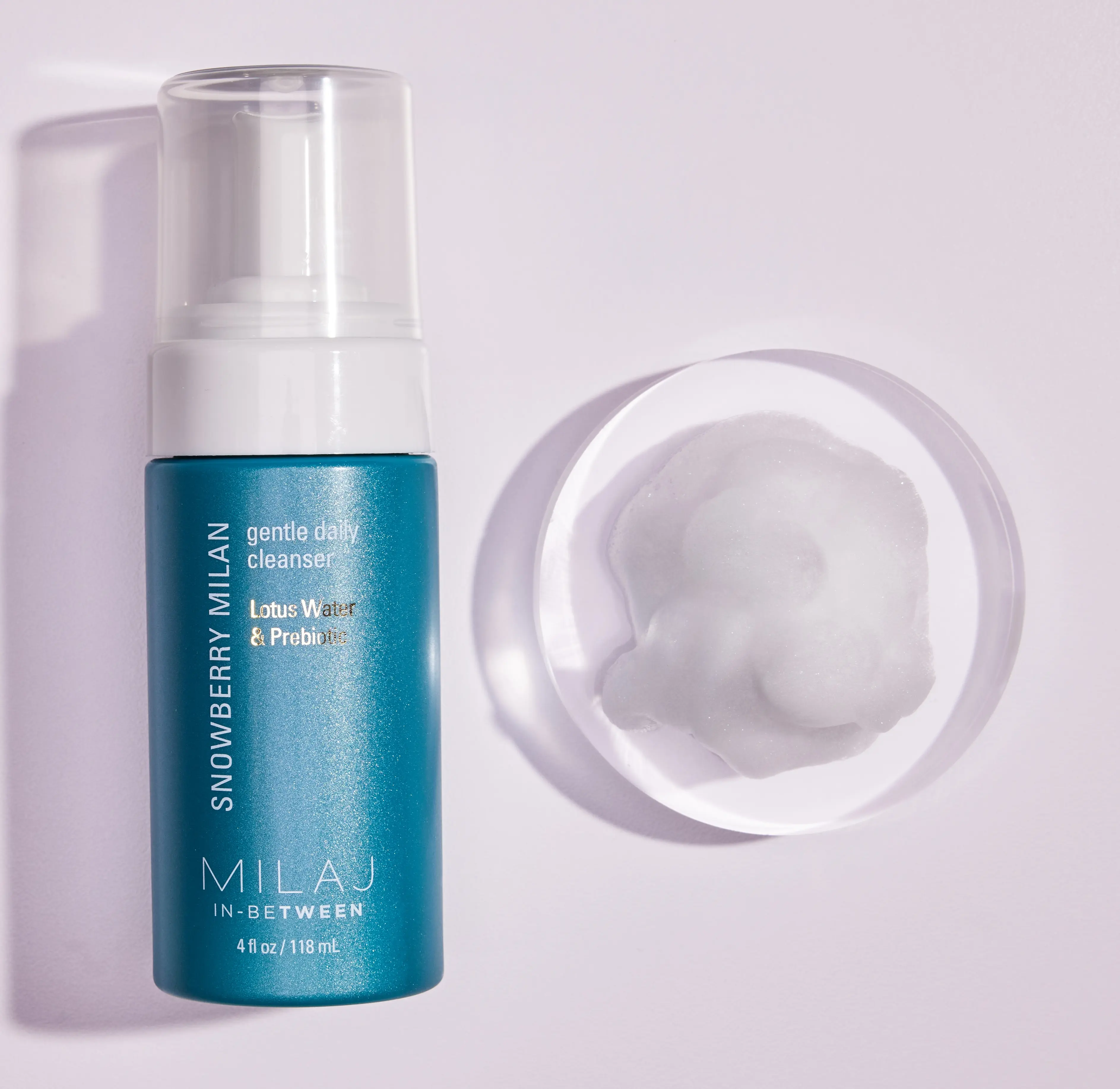 MILAJ Foam Facial Cleanser.  Designed for kids ages 5-15.  No synthetics or harmful ingredients.  For daily use.