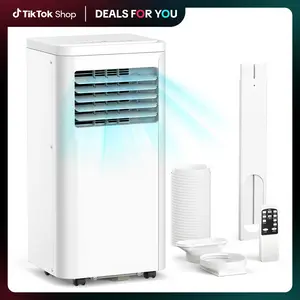 ZAFRO【DealsForYouDays】Portable Air Conditioner - 4-IN-1 Quiet AC Cooling Fan Bedroom Unit with Dehumidifier, Remote Control, Sleep Mode, 24H Timer for Rooms Up to 450 Sq. Ft