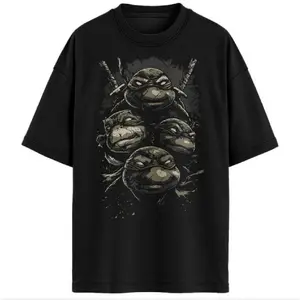 # Teenage Mutant Ninja Turtles Shirt, Animated Shirt, Vintage Tee short sleeve, round neck, for men and women, fan, suitable for summer vintage graphic tees
