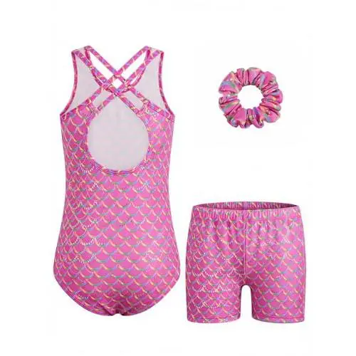 Rose Red Mermaid Set