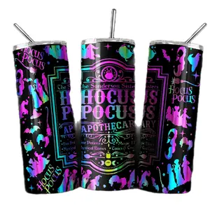 Hocus Pocus tumbler, Halloween 20 oz Stainless steel tumbler