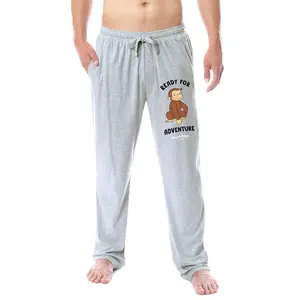 Curious George Mens' Character Ready For Adventure Sleep Pajama Pants