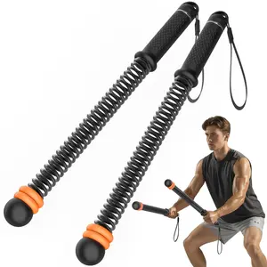 Ropeless Battle Ropes for Home Gym, Cordless Training Rope Fitness Equipment Portable HIIT Stick for Men Women Weighted Workout - Festival Gift #CardioWorkout #StrengthTraining #HomeWorkout #BattleRope #RopelessRope