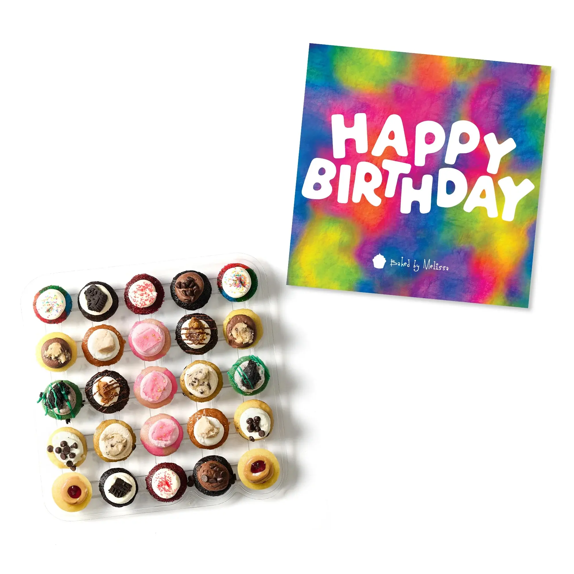 Baked by Melissa - Birthday Gift Box 25-Pack w/ Latest & Greatest Cupcakes