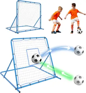 Garvee Upgraded Dual-Mode Soccer Goal and Rebounder Net – Adjustable Angle Training Net for, Passing, and Ball Control – Durable Practice Net for Kids, Teens, and Adults