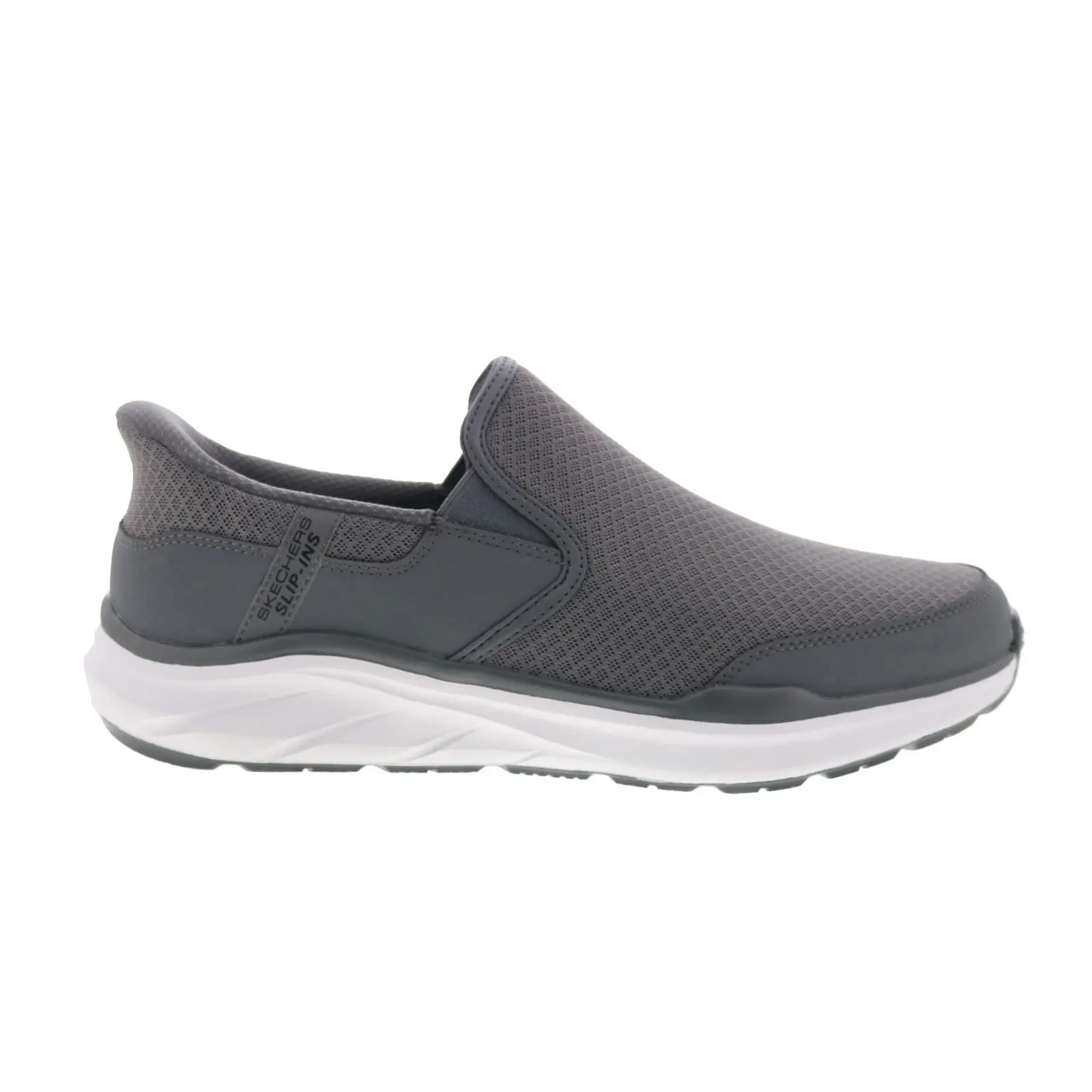 Skechers Relaxed Fit Equalizer 6.0 Stoaver Mens Gray Sneakers Shoes