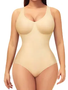 Women's Shapewear Bodysuit, Seamless 360 Degree Design, Tight-Fitting Compression, Comfortable & Breathable, Ideal for Daily Wear halloween dailydrip comfyessentials underwearhaul wirelessbrareview wirelessbras midsize tiktokshopbacktoschool cleavagebra