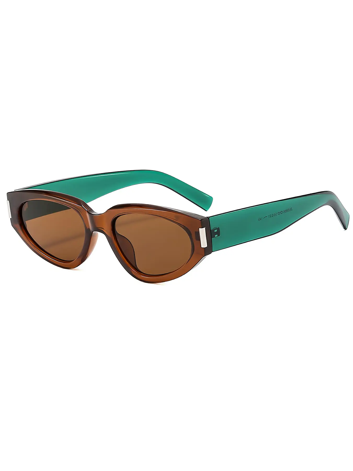 Vintage Style High-End Sunglasses, Personalized Cat Eye Fashion Glasses, Korean Cool Trendy Eyewear, All Seasons Decorative Lenses