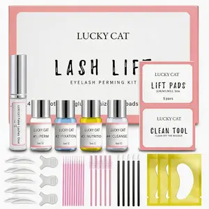 Lash Lift Kit Professional Eyelash Perm Kit Easy for Beginner Achieve Curling and Lifting Lash Suitable for Salon & Home DIY