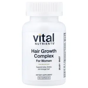 Vital Nutrients Hair Growth Complex For Women, 60 Capsules