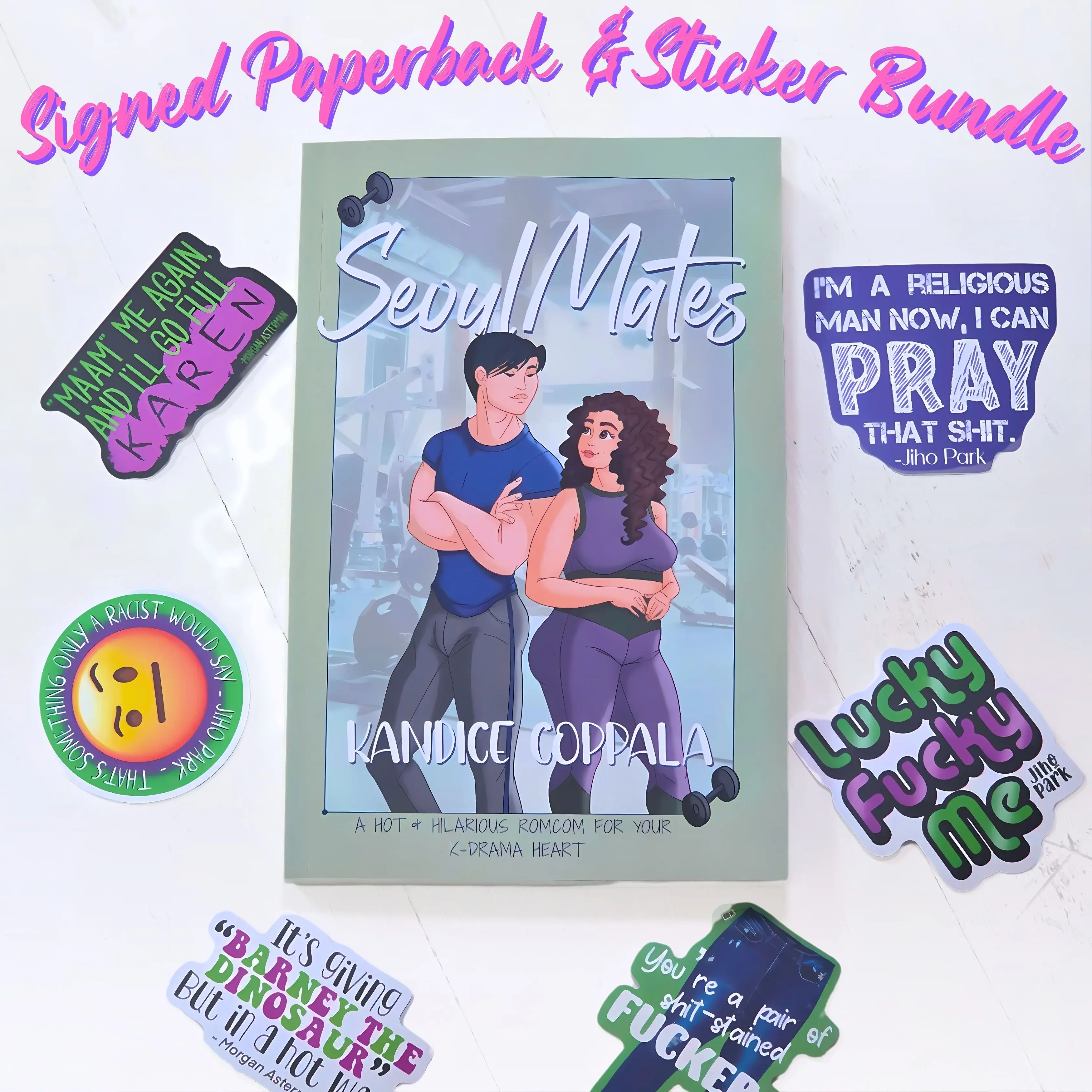 SeoulMates - Signed Paperback + Stickers Bundle