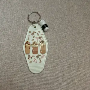 Cowgirl Coffee Keychain - Perfect Accessory for Cowgirls