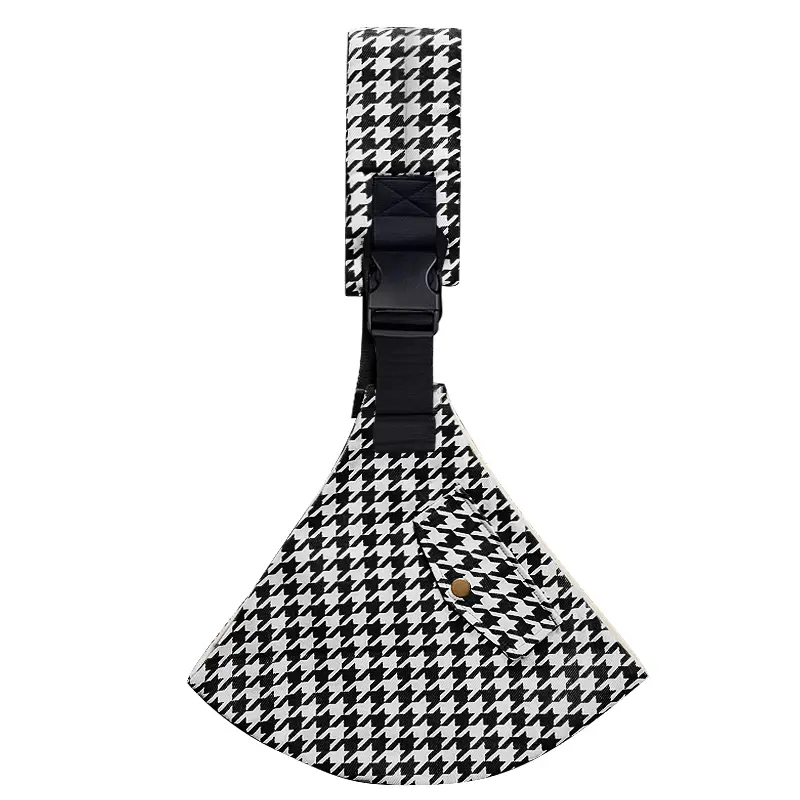 Houndstooth-Black&White-Pocket
