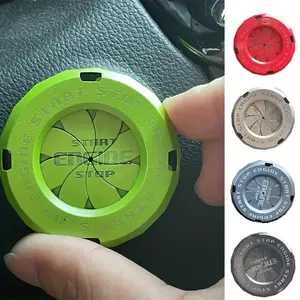 Car one-key start decorative ring, personalized button style decorative cover, ignition device switch, hidden protective cover, universal type