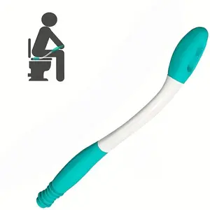 Bathroom Bottom Buddy Toilet Aid Tool, Reaching Comfort Wiping Assistance for Disabled, Elderly & Pregnant Users, Post-Surgery Support, Bathroom Essentials Accessories