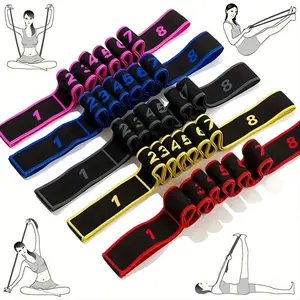 [Buy 1 get 1 free]Yoga Stretch Band, Adjustable Resistance Band, Posture Correction, Body Sculpting, Pelvic Floor & Leg Trainer, Full Body Workout for Arm Waist Hip, Dance Stretching, Home Fitness Equipment, Postpartum Recovery Tool