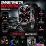 LOPEZ TIPS SMARTWATCH Ultimate Outdoor Smartwatch for Men LED Flashlight UV Money Detector Compass Altitude Sensor Alloy Rugged Case Sports Fitness Modes