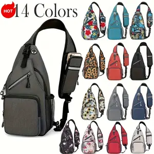 1pc Single Shoulder Bag For Men And Women, Multi-purpose Large Capacity Cross Body Bag, Suitable For Outdoor Travel And Work