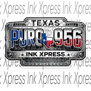 Puro 956 Tx hardhat sticker