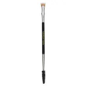 Bdellium Tools Professional Makeup Brush Maestro 728 Double-ended Bent Lash Fan / Spoolie