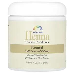 Rainbow Research Henna, Colorless Conditioner, Neutral, 4 oz (113 g)