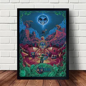 Zelda Ocarina of Time Poster – Classic Gaming Wall Art for Home Decor #2