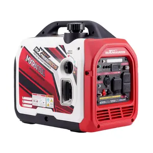 4000W Gas Generator Inverter Portable for Home Camping EV-Charging w/ Bluetooth