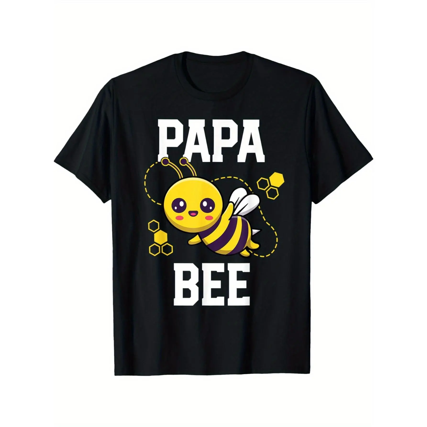Family Bee Shirts Papa Daddy Birthday First Bee Day Outfit T-Shirt