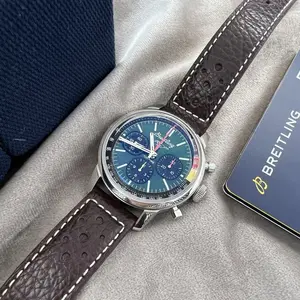 Breitling Transocean Unitime Pilot Chronograph 46mm Stainless Steel model