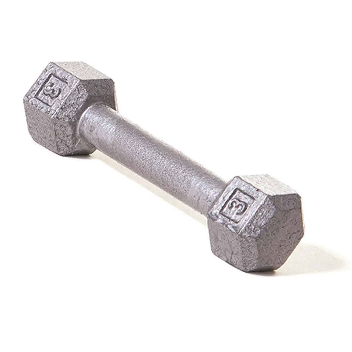 212 MAIN Solid Hex Dumbbells - 3 lbs Weight Training Equipment, Hex Shape, Knurled Grips for Secure Hold, Dumbbells for Women Ideal for Sports & Outdoor Fitness, Weights Dumbbell Set