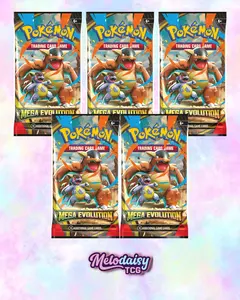 (5) Mega Evolutions Booster Packs